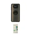 ieg™ Pocophone X3 Kılıf Yörünge Çizgi - Siyah 20D Premium Cam Ekran Koruyucu