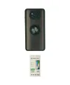 ieg™ Pocophone X3 Kılıf Yörünge Çizgi - Siyah 20D Premium Cam Ekran Koruyucu