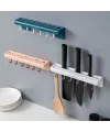 Pratik Çoklu Bıçak Askısı Mutfak Bıçak Düzenleyici Organizer Dayanıklı Bıçaklık