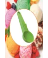 ieg™  Pratik Mandallı Plastik Dondurma Servis Sunum Kepçesi Kaşığı