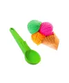 ieg™  Pratik Mandallı Plastik Dondurma Servis Sunum Kepçesi Kaşığı