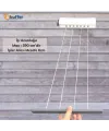 Pratik Portatif Yeni Nesil Çek As  Kolay Askılık 4 İpli Askılık