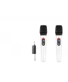 Profesyonel Kablosuz Uhf 2 Mikrofonlu Set 6.35 Mm - Beyaz HDX2791B