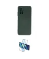 ieg™ Redmi 10 2022 Kılıf Ahenk Serisi - Siyah 3D Antistatik Cam Ekran Koruyucu
