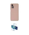 ieg™ Redmi 10 2022 Kılıf Ahenk Serisi - Siyah 3D Antistatik Cam Ekran Koruyucu