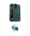 ieg™ Redmi 10 2022 Kılıf Yankı Yansıma Özel Seri - Siyah 3D Antistatik Cam Ekran Koruyucu