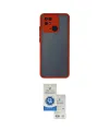 ieg™ Redmi 10C Kılıf Ahenk Çizgi Serisi - Şeffaf Royal Nano Ekran Koruyucu