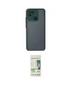 ieg™ Redmi 10C Kılıf Ahenk Çizgi Serisi - Siyah 20D Premium Cam Ekran Koruyucu
