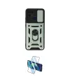 ieg™ Redmi 10C Kılıf Ahenk Klasik - Siyah 3D Antistatik Cam Ekran Koruyucu