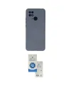 ieg™ Redmi 10C Kılıf Ahenk Serisi - Şeffaf Royal Nano Ekran Koruyucu