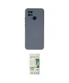 ieg™ Redmi 10C Kılıf Ahenk Serisi - Siyah 20D Premium Cam Ekran Koruyucu