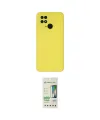 ieg™ Redmi 10C Kılıf Ahenk Serisi - Siyah 20D Premium Cam Ekran Koruyucu