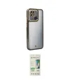 ieg™ Redmi 10C Kılıf Çekirdek Klasik Serisi - Siyah 20D Premium Cam Ekran Koruyucu