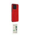 ieg™ Redmi 10C Kılıf Çekirdek Yansıma - Siyah 20D Premium Cam Ekran Koruyucu