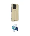 ieg™ Redmi 10C Kılıf Çekirdek Yansıma - Siyah 3D Antistatik Cam Ekran Koruyucu