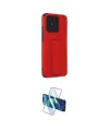 ieg™ Redmi 10C Kılıf Çekirdek Yansıma - Siyah 3D Antistatik Cam Ekran Koruyucu