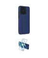 ieg™ Redmi 10C Kılıf Çekirdek Yansıma - Siyah 3D Antistatik Cam Ekran Koruyucu