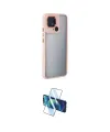 ieg™ Redmi 10C Kılıf Eksen Doku Prime - Siyah 3D Antistatik Cam Ekran Koruyucu