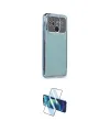 ieg™ Redmi 10C Kılıf Vadi Minimal - Siyah 3D Antistatik Cam Ekran Koruyucu