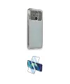 ieg™ Redmi 10C Kılıf Vadi Minimal - Siyah 3D Antistatik Cam Ekran Koruyucu