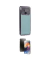 ieg™ Redmi 10C Kılıf Vadi Minimal - Siyah 3D Antistatik Mat Seramik Nano Ekran Koruyucu