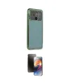 ieg™ Redmi 10C Kılıf Vadi Minimal - Siyah 3D Antistatik Mat Seramik Nano Ekran Koruyucu