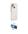 ieg™ Redmi 10C Kılıf Yankı Serisi - Siyah 3D Antistatik Cam Ekran Koruyucu