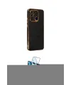 ieg™ Redmi 10C Kılıf Yankı Serisi - Siyah 3D Antistatik Cam Ekran Koruyucu