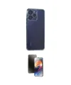 ieg™ Redmi 12 Kılıf Vadi Minimal - Siyah 3D Antistatik Mat Seramik Nano Ekran Koruyucu
