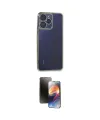 ieg™ Redmi 12 Kılıf Vadi Minimal - Siyah 3D Antistatik Mat Seramik Nano Ekran Koruyucu