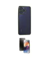 ieg™ Redmi 12 Kılıf Vadi Minimal - Siyah 3D Antistatik Mat Seramik Nano Ekran Koruyucu