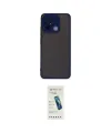 ieg™ Redmi 12C Kılıf Ahenk Çizgi Serisi - Şeffaf Pasifik Cam Ekran Koruyucu