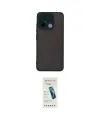 ieg™ Redmi 12C Kılıf Ahenk Çizgi Serisi - Şeffaf Pasifik Cam Ekran Koruyucu