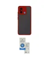 ieg™ Redmi 12C Kılıf Ahenk Çizgi Serisi - Şeffaf Royal Nano Ekran Koruyucu