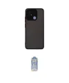 ieg™ Redmi 12C Kılıf Ahenk Çizgi Serisi - Siyah Joko Magic 5D Cam
