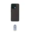 ieg™ Redmi 12C Kılıf Ahenk Çizgi Serisi - Siyah Joko Magic 5D Cam