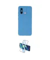 ieg™ Redmi 12C Kılıf Ahenk Serisi - Siyah 3D Antistatik Cam Ekran Koruyucu