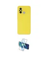 ieg™ Redmi 12C Kılıf Ahenk Serisi - Siyah 3D Antistatik Cam Ekran Koruyucu