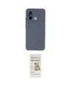 ieg™ Redmi 12C Kılıf Ahenk Serisi - Siyah Mat Seramik Nano Ekran Koruyucu
