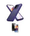ieg™ Redmi 12C Kılıf Atlas Form - Siyah 3D Antistatik Mat Seramik Nano Ekran Koruyucu