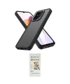 ieg™ Redmi 12C Kılıf Atlas Form - Siyah Mat Seramik Nano Ekran Koruyucu