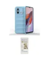 ieg™ Redmi 12C Kılıf Atlas Koleksiyonu - Siyah Mat Seramik Nano Ekran Koruyucu