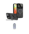 ieg™ Redmi 12C Kılıf Kıvılcım Modern Serisi - Siyah Joko Magic 5D Cam