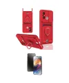 ieg™ Redmi 12C Kılıf Vadi Form Prime - Siyah 3D Antistatik Mat Seramik Nano Ekran Koruyucu