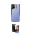 ieg™ Redmi 12C Kılıf Vadi Minimal - Siyah 3D Antistatik Mat Seramik Nano Ekran Koruyucu
