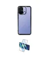 ieg™ Redmi 12C Kılıf Vadi Minimal - Siyah 3D Antistatik Seramik Nano Ekran Koruyucu