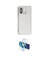 ieg™ Redmi 12C Kılıf Yankı Serisi - Siyah 3D Antistatik Cam Ekran Koruyucu