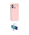 ieg™ Redmi 12C Kılıf Yankı Serisi - Siyah 3D Antistatik Cam Ekran Koruyucu