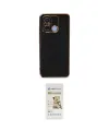 ieg™ Redmi 12C Kılıf Yankı Serisi - Siyah Mat Seramik Nano Ekran Koruyucu