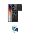 ieg™ Redmi 13 4G Kılıf Ahenk Klasik - Siyah 3D Antistatik Seramik Nano Ekran Koruyucu